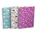 OXFORD Floral Notitieboek A5 Gelinieerd Spiraal gebonden Hard Cover Kleurenassortiment 120 Pagina's 60 Vellen