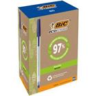 BIC Ecolutions Round Stic Balpen Blauw Medium 0,4 mm Recycled 60 Stuks