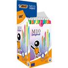 BIC M10 Balpen 0.4 mm Blauw 50 Stuks