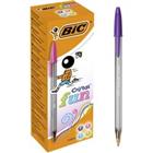 BIC Cristal Fun balpen kleurenassortiment breed 0,6 mm 20 stuks