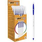 BIC Cristal Up balpen blauw Medium 0,35 mm 20 stuks