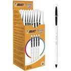 BIC Cristal Up balpen zwart Medium 0,35 mm 20 stuks