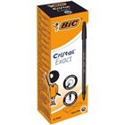 BIC Cristal Exact balpen zwart extra fijn 0,28 mm 20 stuks