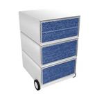 Paperflow Easybox Mobiel ladeblok met 4 lades 642x390x436 mm Jean design