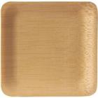 Papstar Eetbord Bamboe 88035 Crème 10 Stuks