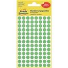 AVERY Zweckform 3179 Markeringspunten Groen 8 x 8 mm 4 Vellen à 104 Etiketten