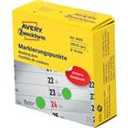 AVERY Zweckform 3855 Markeringspunten Speciaal Groen 250 Etiketten