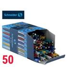 Schneider K15 balpen blauw Medium 0,5 mm Navulbaar 50 stuks