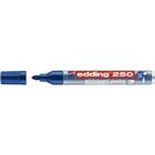Edding E-250 Whiteboardmarker Medium Ronde Punt Blauw