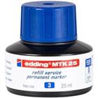 edding MTK 25 Navulinkt Blauw 25 ml