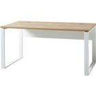 GERMANIA thuiskantoorbureau Lioni lichtbruin, eiken 1.200 x 1.170 x 750 mm