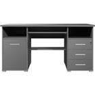 GERMANIA bureau 0484 antraciet, zwart 1.450 x 700 x 750 mm