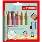 STABILO Woody 3 in 1 Potloodset 8806-3 6 Stuks