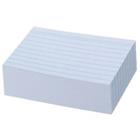 herlitz Indexkaarten Wit A8 Gelinieerd Karton 7,5 x 5,2 cm 100 Stuks