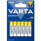 VARTA Batterijen Energy AAA Alkaline 1.5 V 6 Stuks