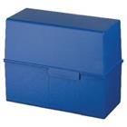 HAN 975-14 Systeemkaartenbak Blauw A5 300 kaarten Plastic 22,8 x 10,2 x 7,1 cm