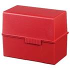 HAN 976-17 Systeemkaartenbak Rood A6 400 kaarten Polystyreen, staal 16,5 x 9,6 x 12,8 cm