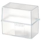 HAN 977-63 Kaartenbak Transparant A7 300 Plastic 12,1 x 7,4 x 10,1 cm