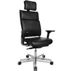 TOPSTAR Executive Chair New Aluart Classic Real leather Zwart