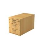 Hammerbacher Mobiel ladeblok TC30 BM Hout Bruin 42,8 x 80 x 51,2 cm