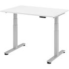 Hammerbacher Zit-sta bureau XDSM12/W/S Wit 1.200 x 800 x 635 mm