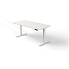 Kerkmann Move 3 zit-sta bureau wit 160 x 80 x 72-120 cm