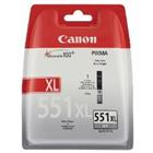 Canon CLI-551GY XL Origineel Inktcartridge Grijs