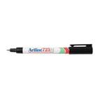 Artline 725N Permanent marker Extra Fijn Ronde punt 0,4 mm Zwart Navulbaar Waterproof 12 Stuks