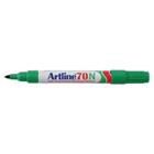 Artline 70N Permanent marker Medium Ronde punt 1,5 mm Groen Navulbaar Waterproof 12 Stuks