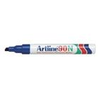 Artline 90N Permanent marker Medium Beitelpunt 2,5-5 mm Blauw Navulbaar Waterproof 12 Stuks