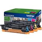 Brother TN-243CMYK Origineel Tonercartridge Zwart, Cyaan, Magenta, Geel Multipack 4 Stuks