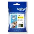 Brother LC421Y Origineel Inktcartridge Geel