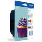 Brother LC123 Origineel Inktcartridge Cyaan, magenta, geel Multipack 3 Stuks