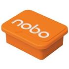 Nobo Whiteboardmagneten 1905327 22 x 18 mm Oranje 4 stuks