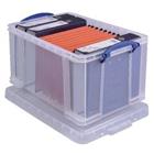 Really Useful Box Archiefboxen 48L Transparant Plastic 40,5 x 61 x 31 cm