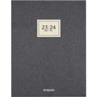 Brepols Agenda 2024 1 Week per 2 pagina's 21,5 (B) x 27,6 (H) cm Zwart