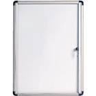 Bi-Office Enclore Indoor Budget Vitrine Magnetisch 6 x A4 Ja Gelakt staal 73,4 (B) x 67,8 (H) cm Wit