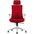 euroseats Bureaustoel Gaas Rood 520 x 1111 mm