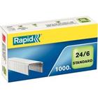 Rapid Standard 24/6 Nietjes 24855600 Staal Zilver 1000 Nietjes