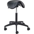 euroseats Ergonomic Stool Matera Nylon Medium Zwart