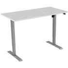 Euroseats Bureau Grijs, wit B000GR140WHT 80 x 750-1235 x 140 mm Poothoogte: 1210 mm