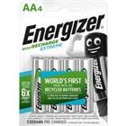 Energizer Batterij Extreme AA 2300 mAh Nikkel-metaalhydride (NiMH) 1.2 V 4 Stuks