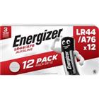 Energizer Knoopcel Alkaline LR44 LR44 Alkaline 1,5 V 12 Stuks