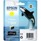 Epson T7604 Origineel Inktcartridge C13T76044010 Geel