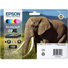 Epson 24XL Origineel Inktcartridge C13T24384011 Zwart, cyaan, lichtcyaan, magenta, lichtmagenta, geel Multipack 6 Stuks