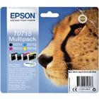 Epson T0715 Origineel Inktcartridge C13T07154012 Zwart, cyaan, magenta, geel Multipack 4 Stuks