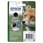 Epson T1281 Origineel Inktcartridge C13T12814012 Zwart