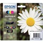 Epson 18 Origineel Inktcartridge C13T18064012 Zwart, cyaan, magenta, geel Multipack 4 Stuks