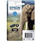 Epson 24 Origineel Tonercartridge C13T24224012 Cyaan