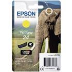 Epson 24 Origineel Etiketteertape C13T24244012 Geel